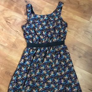 Floral print dress